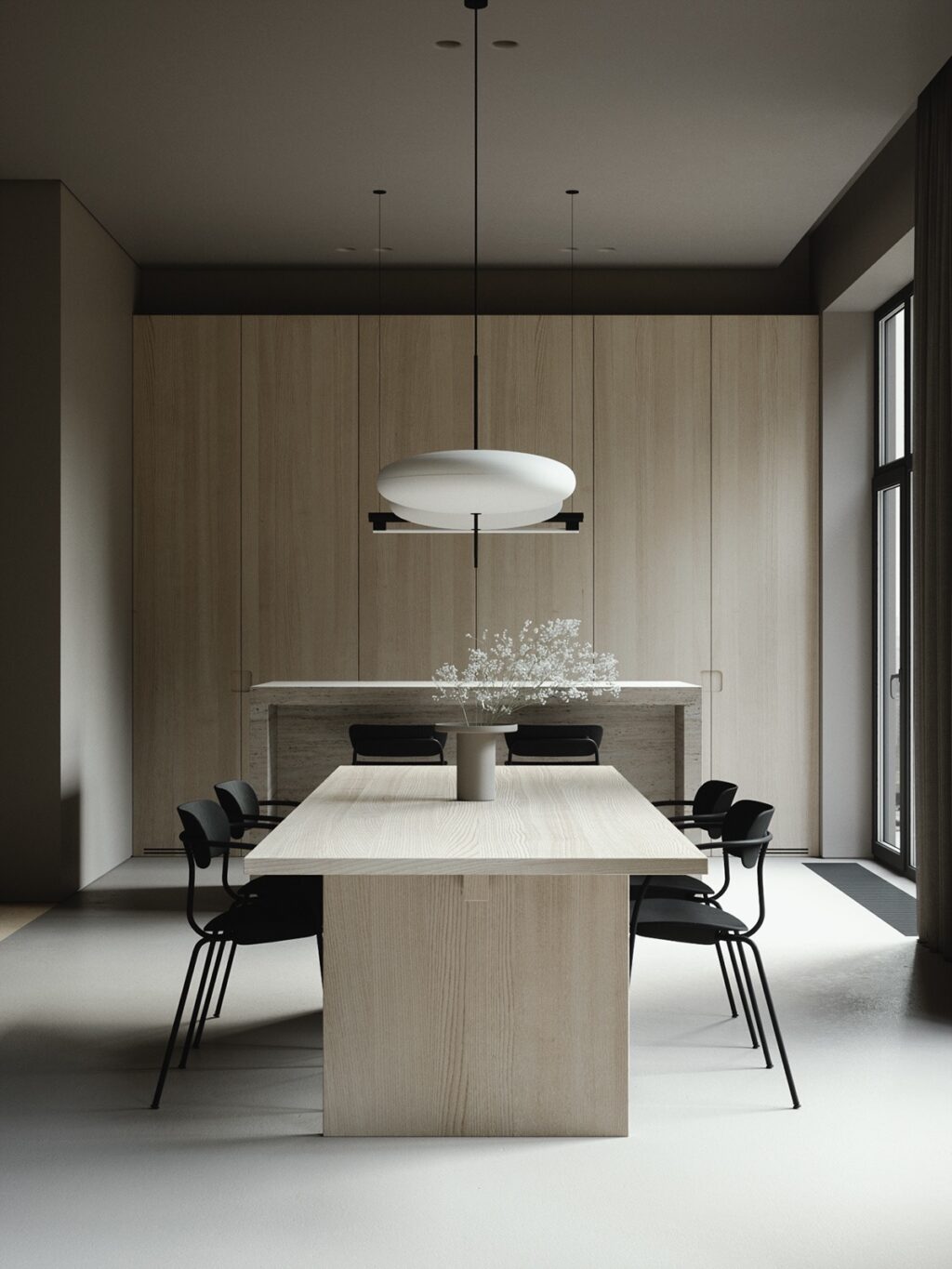 minimalist dining room | Interior Design Ideas