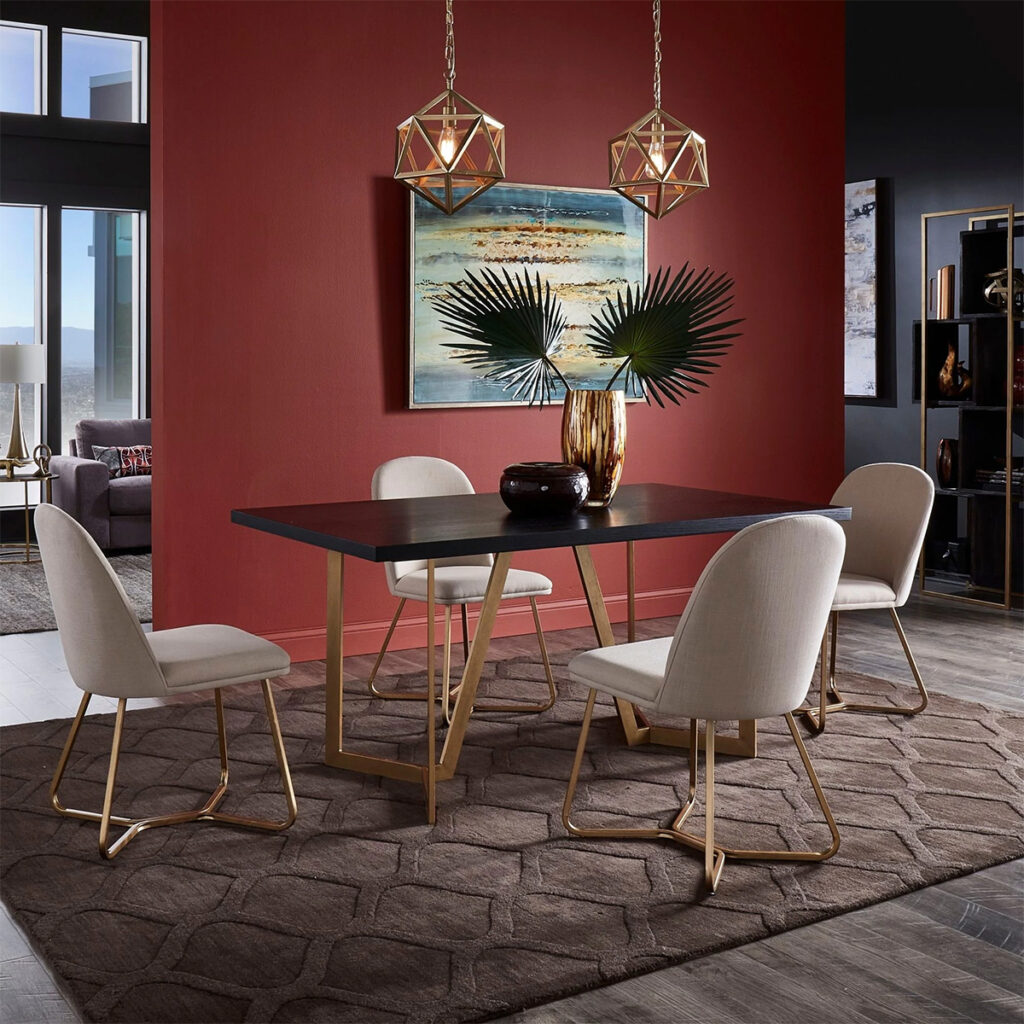 51 Red Dining Rooms With Tips And Accessories To Help You Decorate Yours