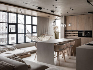 Unconventional Family Home Layout High Above The City Of Kyiv