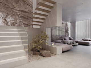 Striking Rockface Feature Walls & Luxury Stone Decor Accents