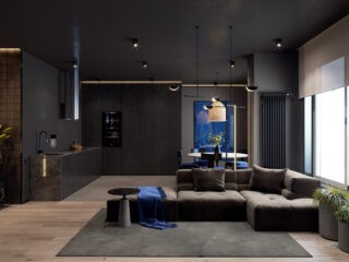 Decorating With Light: 3 Dark Interiors With Inspirational Home Lighting
