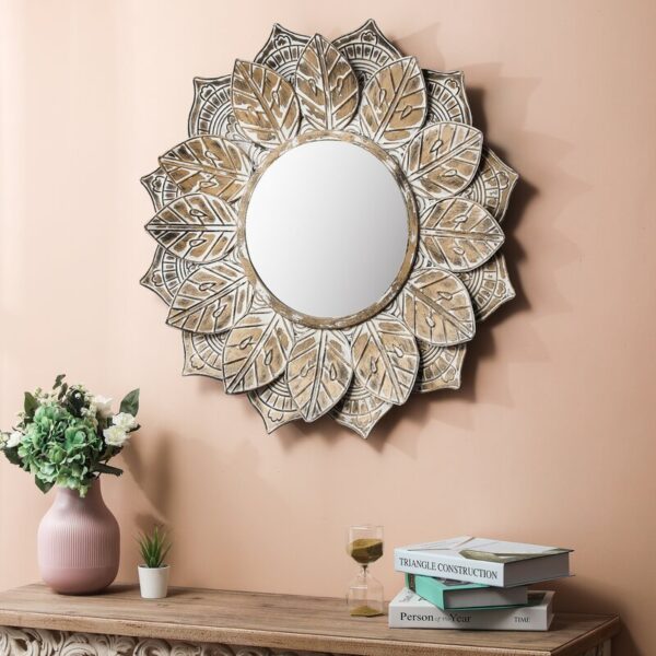 30 Ways to Style Large Round Mirrors