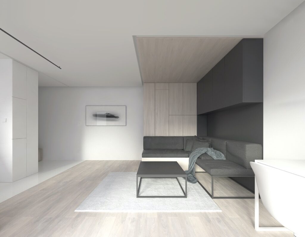 black coffee table | Interior Design Ideas