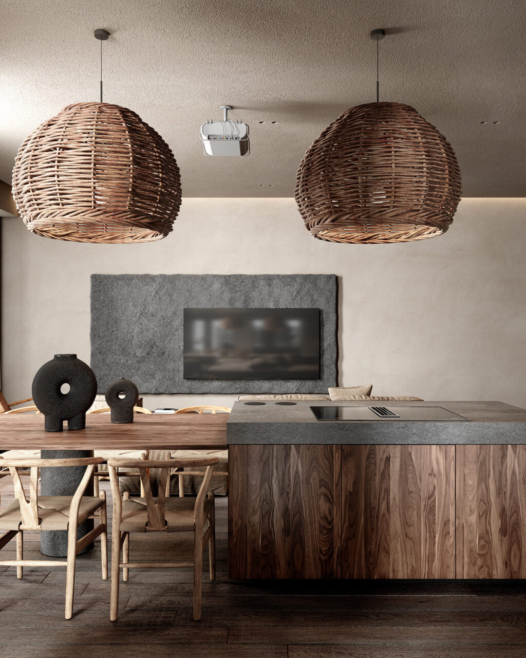 Intense Boho Industrial Interiors