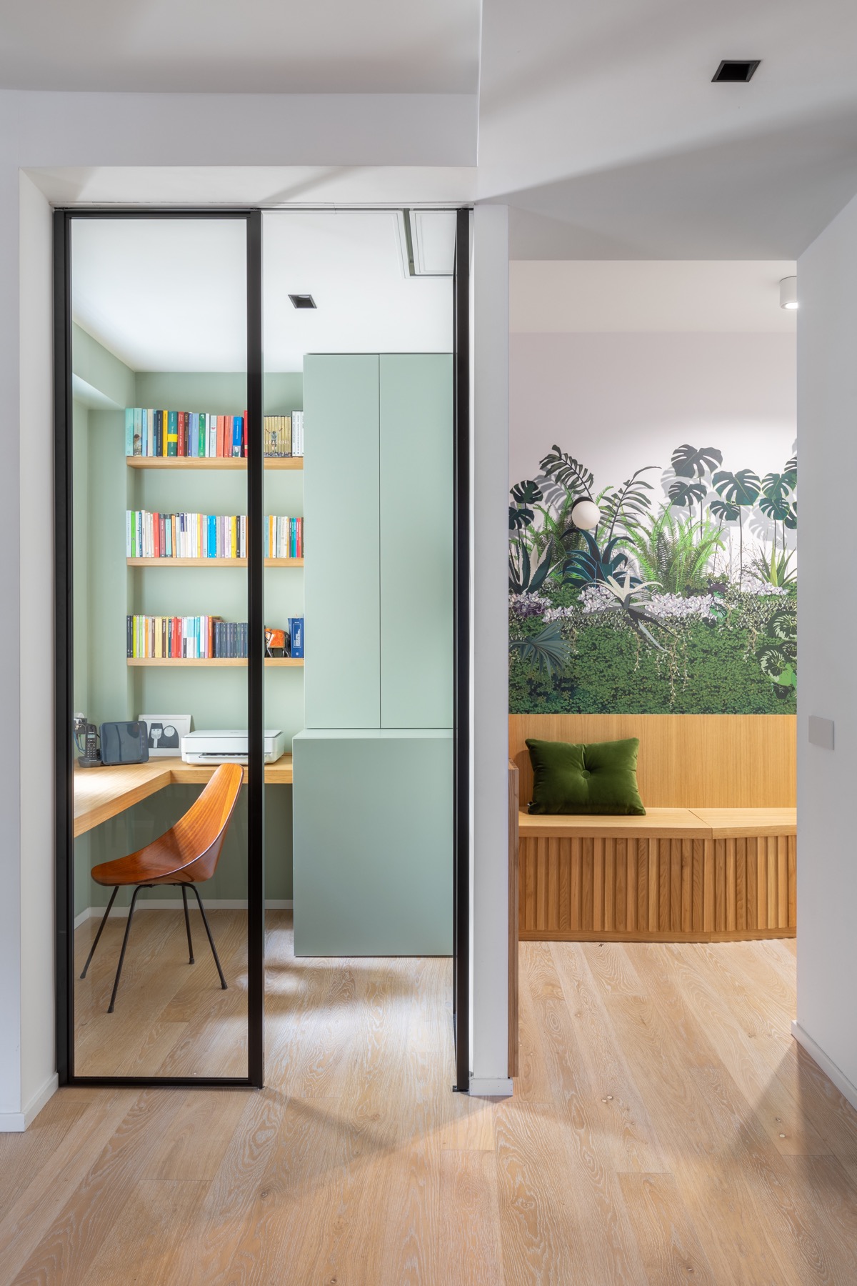 mint green home office decor | Interior Design Ideas