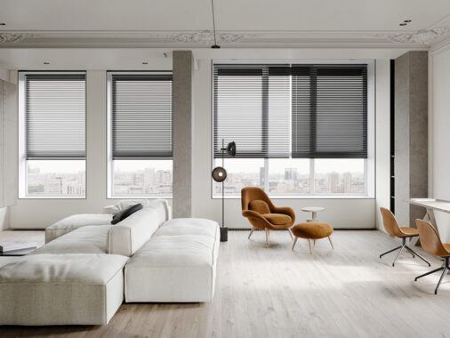 Subtle Grey Interiors With Classic Details