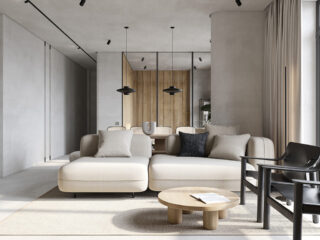 Minimising Interior Fuss With Microcement Industrial Decor