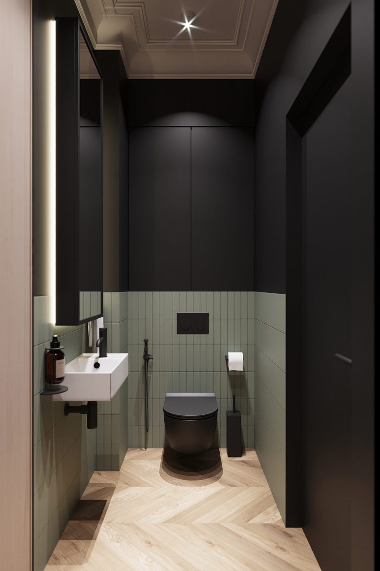 black toilet | Interior Design Ideas