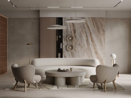 Warm Interior Decor With Comforting Soft Forms