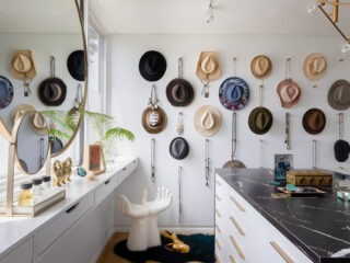 Snazzy Blue Accent Interiors & Summer-Ready Terraces