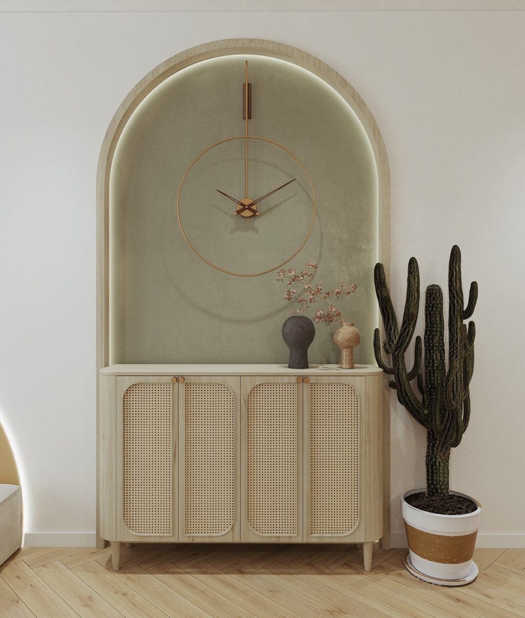 large wall clock Interior Design Ideas