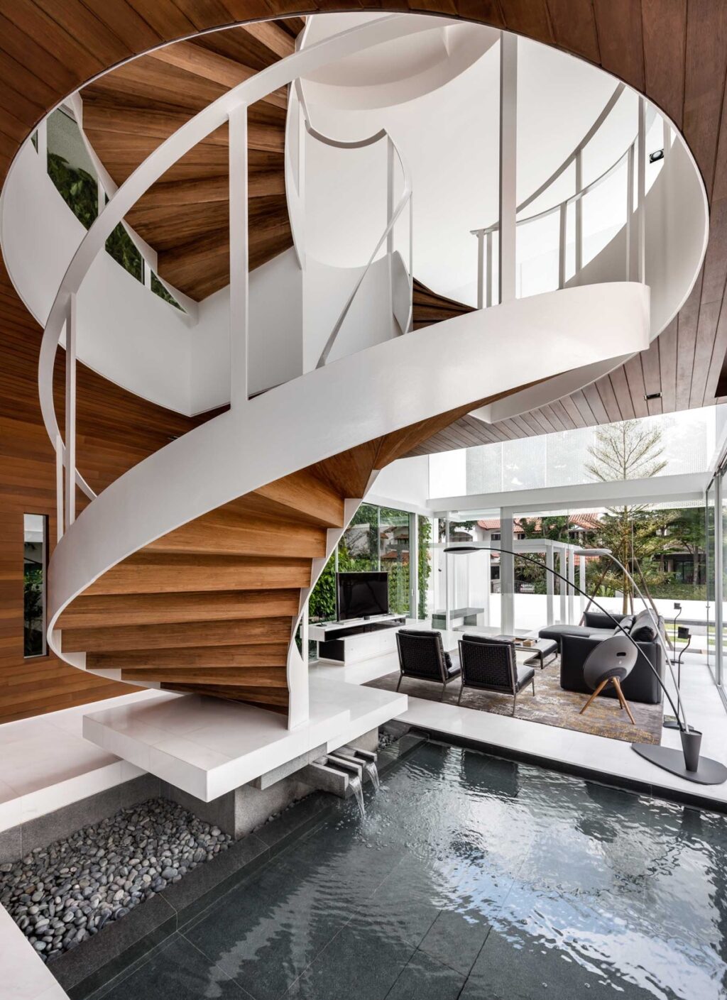 51 Spiral Staircase Designs That Build A Unique Twist