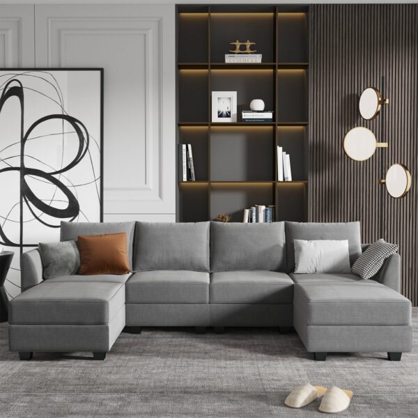 51 Gray Sofas to Serve as a Versatile Living Room Anchor