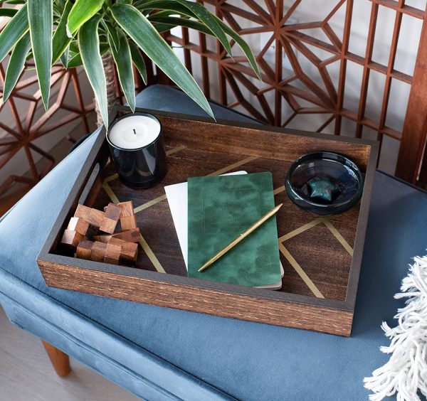 35 Decorating wooden trays ideas | wooden tray, tray decor, diy tray