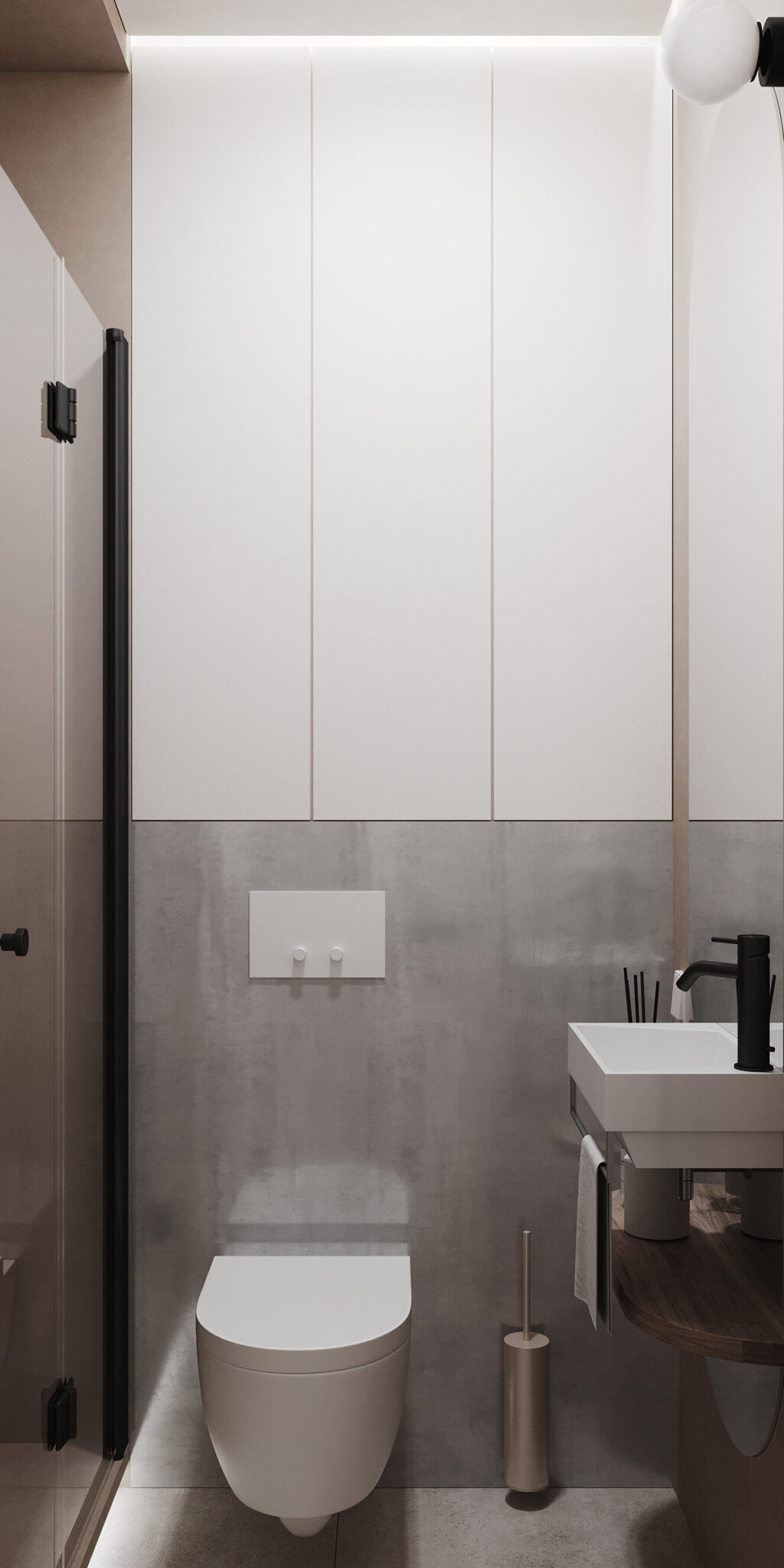 floating toilet Interior Design Ideas