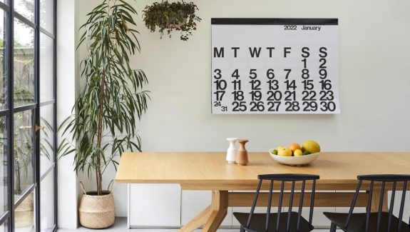 Product Of The Week: Monochrome Wall Calendar