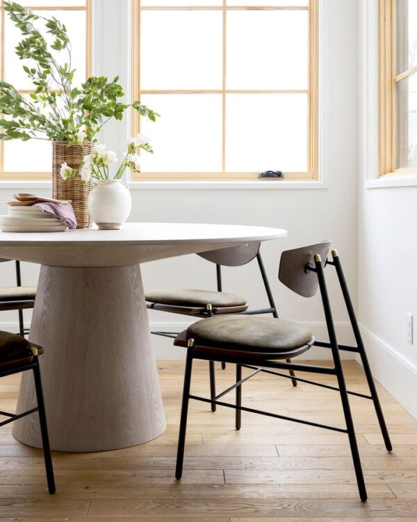 Sonali oval best sale dining table