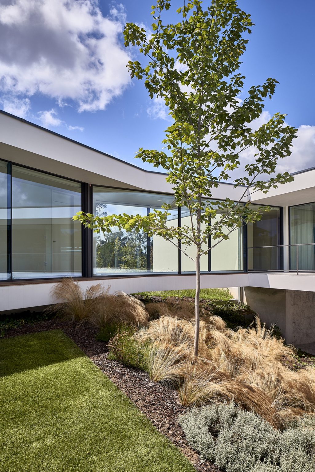 glass hallway Interior Design Ideas