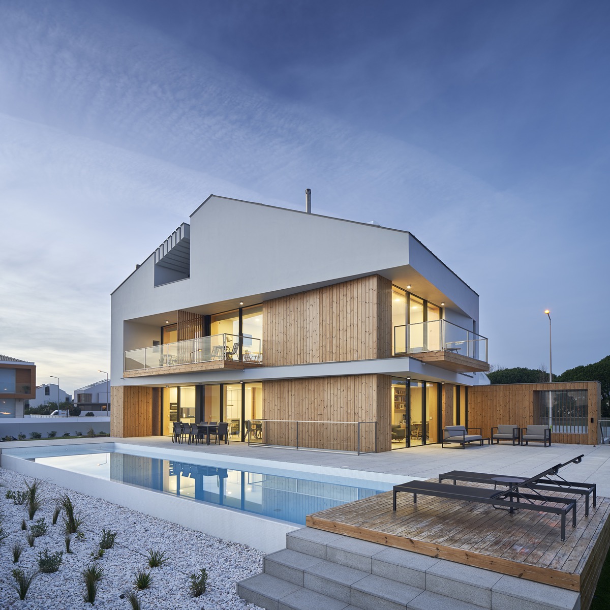 A Modern Pitched Roof House On Portugal's West Coast [Video]
