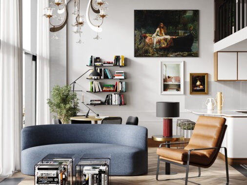 An Eclectic Interior Filled With Modern And Classic Collisions