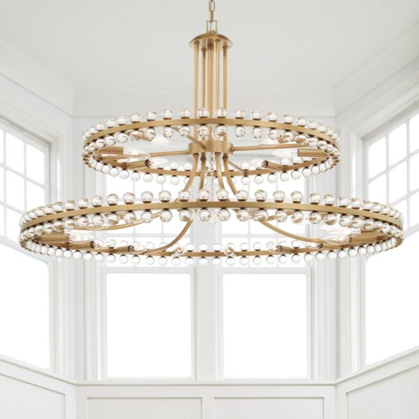 Big round chandelier deals