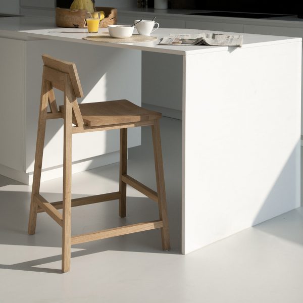 Wooden Bar Stools For Timeless Kitchen