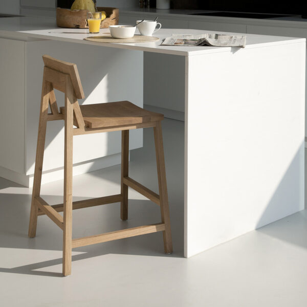 Wooden Bar Stools For Timeless Kitchen