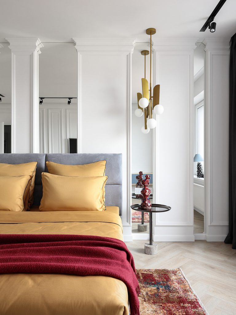 red and yellow bedroom | Interior Design Ideas