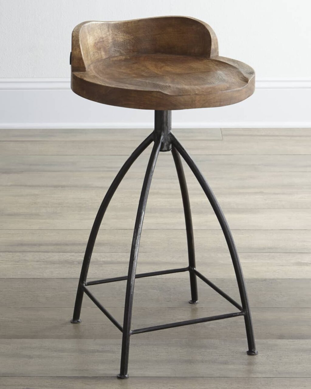 rustic wooden bar stools with backs unique kitchen furniture ideas