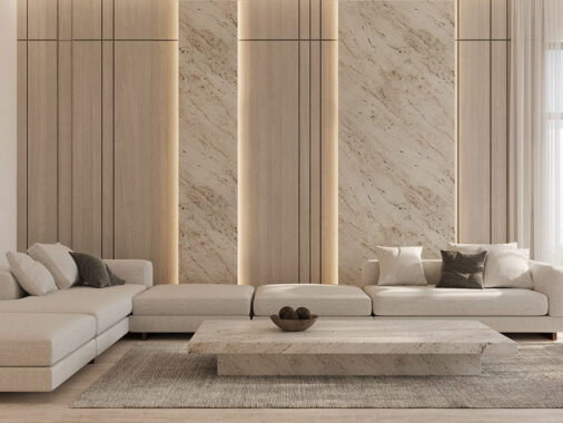 Carving Out Luxury Interiors With Stone And Wood Decor