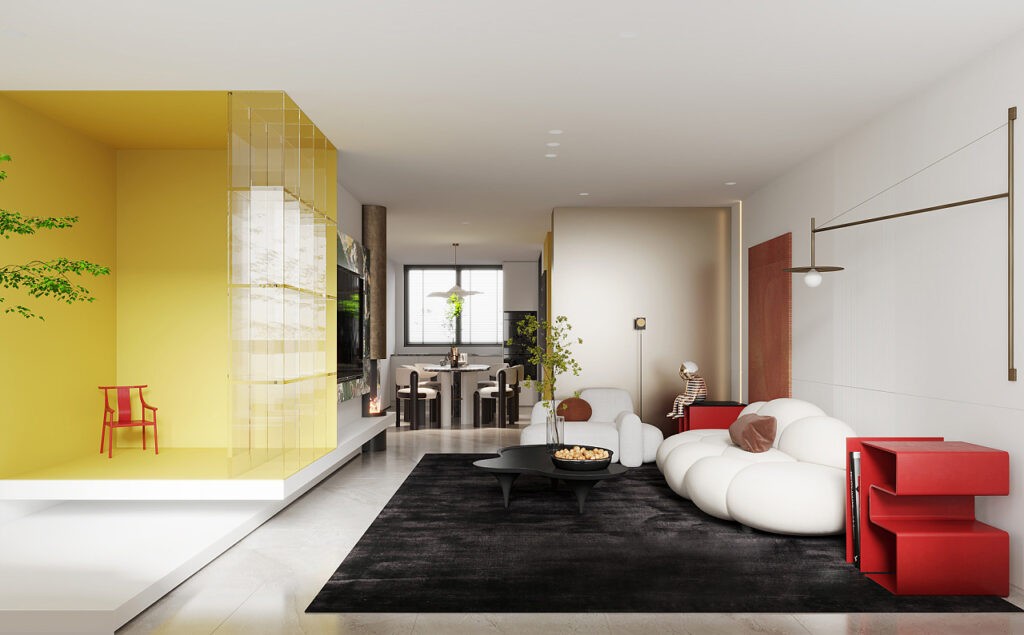 black living room rug Interior Design Ideas