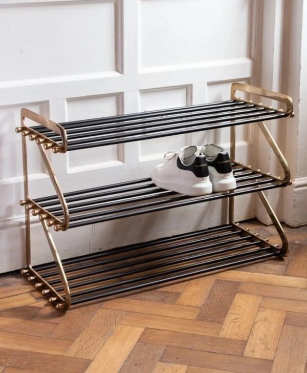 Smart Design | 5 Tier Steel Shoe Rack