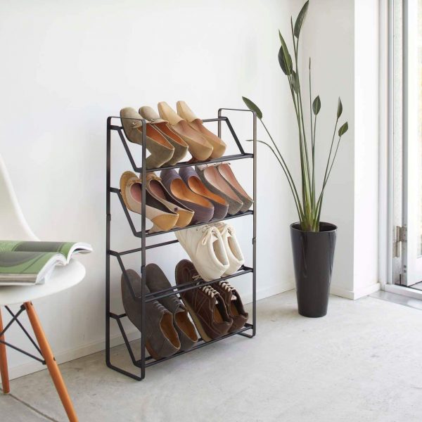 GLOW SILK Latest Design 9 Shelves Shoe Rack, Shoe stand, Organizer  Non-Woven Fabric Metal Pipes,