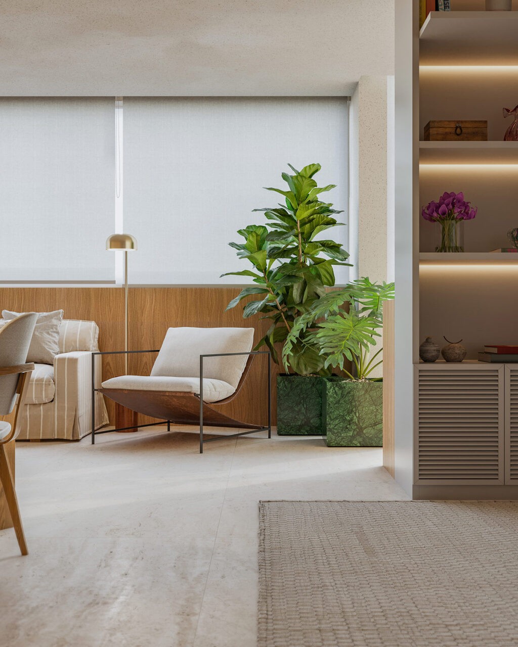 Exploring Brazilian Home Design Through Wood Accents & Colourful Art