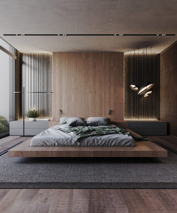 platform bed | Interior Design Ideas