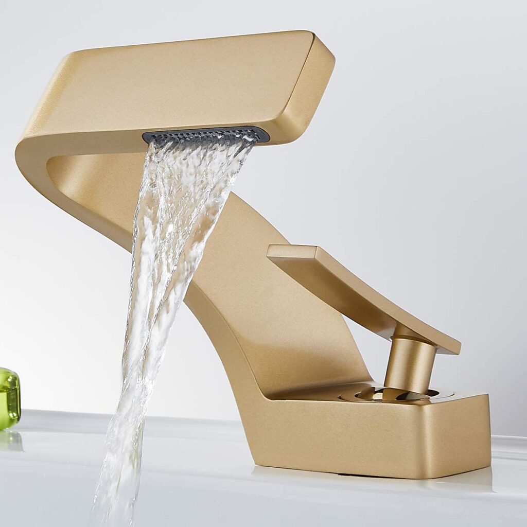 stylish bathroom sink faucet shapely artistic fixtures for modern sink