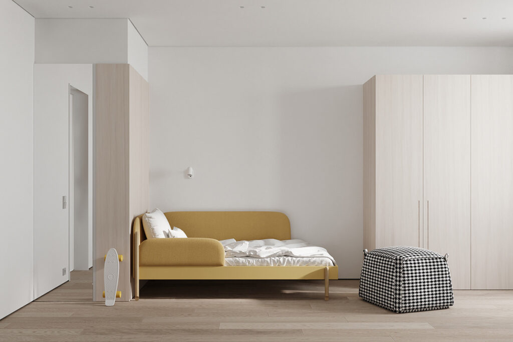 yellow kids- bed | Interior Design Ideas