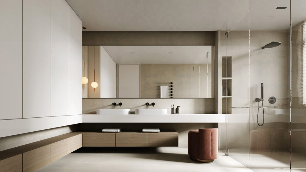double sink bathroom vanity ideas | Interior Design Ideas