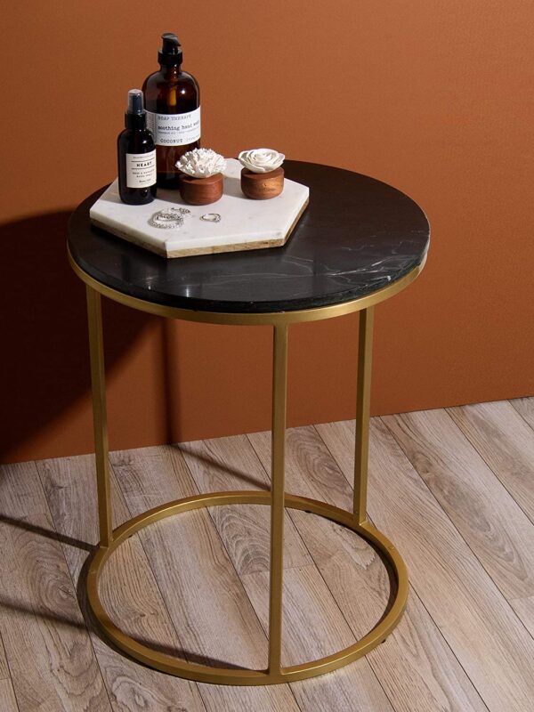51 Marble and Faux Marble Side Tables for a Touch of Luxury Anywhere
