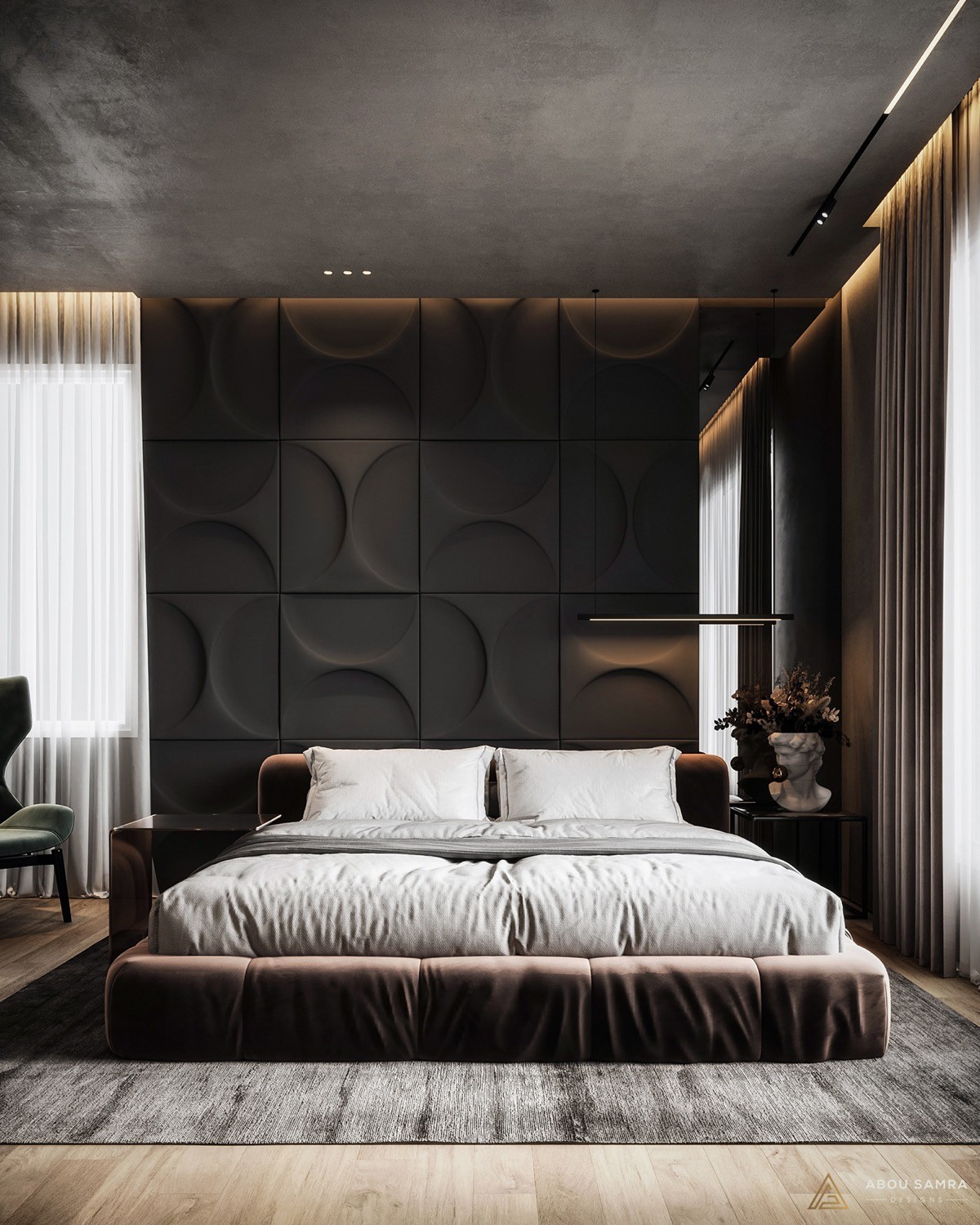 Thiết kế phòng ngủ dark bedroom decor Điểm nhấn decor tối trong ...