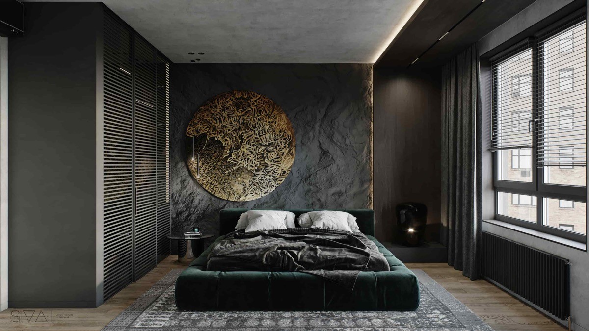 Dark Bedroom