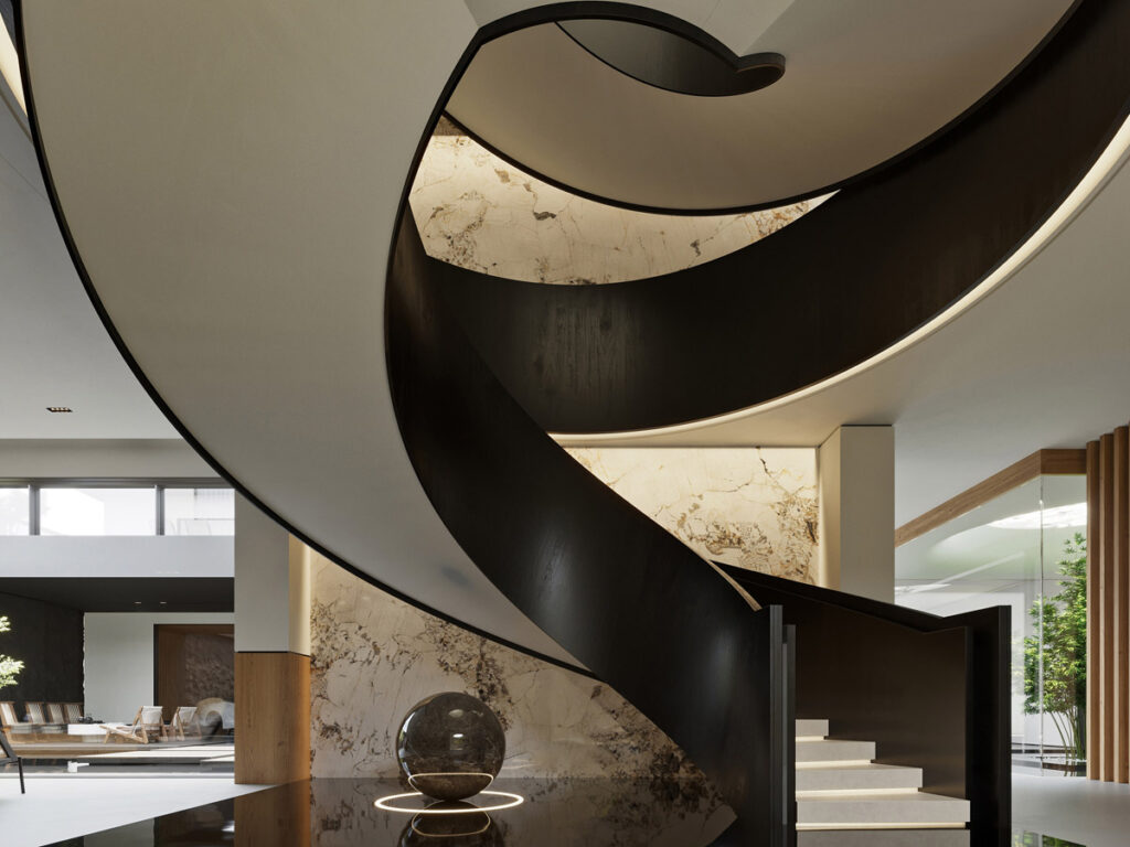 spiral staircase design | Interior Design Ideas