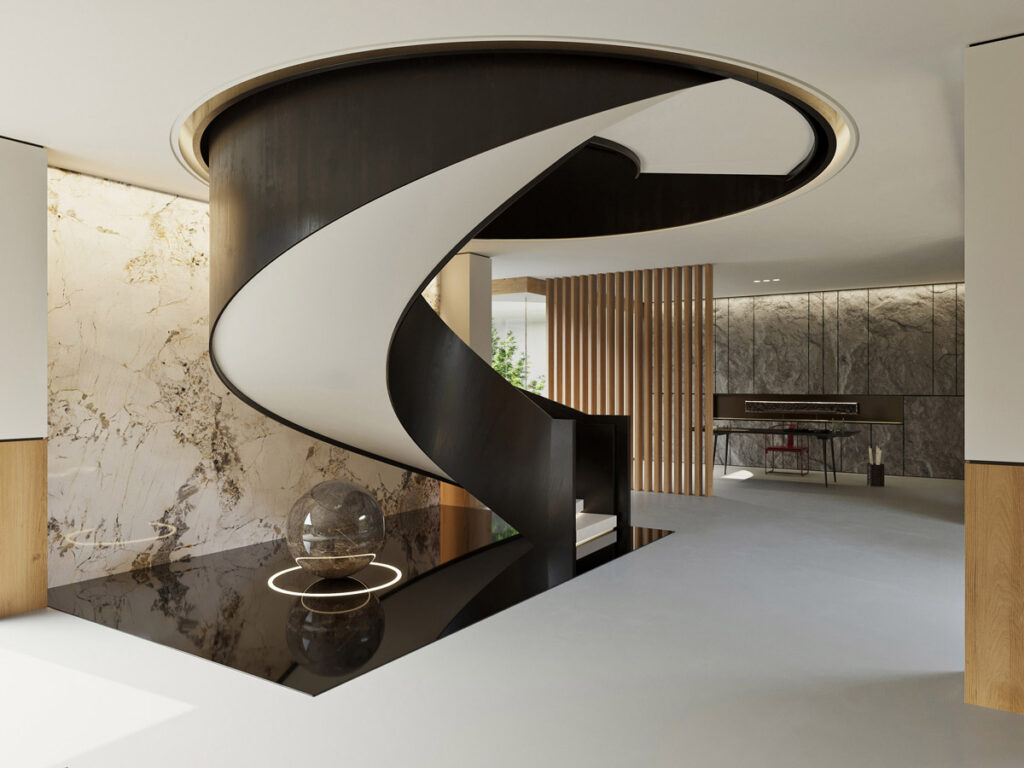 Luxury Chinese-style Villa Interiors & Serene Courtyards