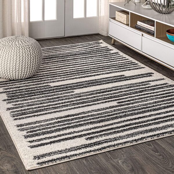 51 Black and White Rugs with Striking HighContrast Appeal