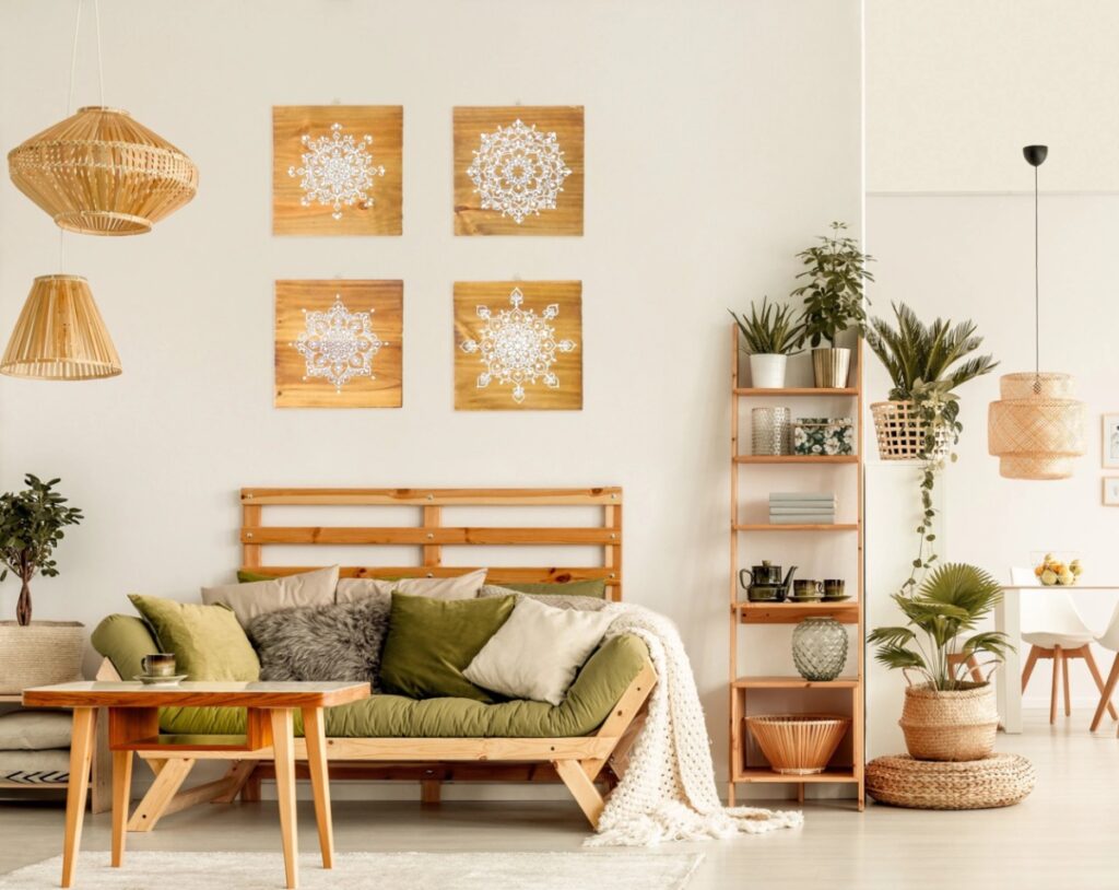 boho living room wall decor Interior Design Ideas