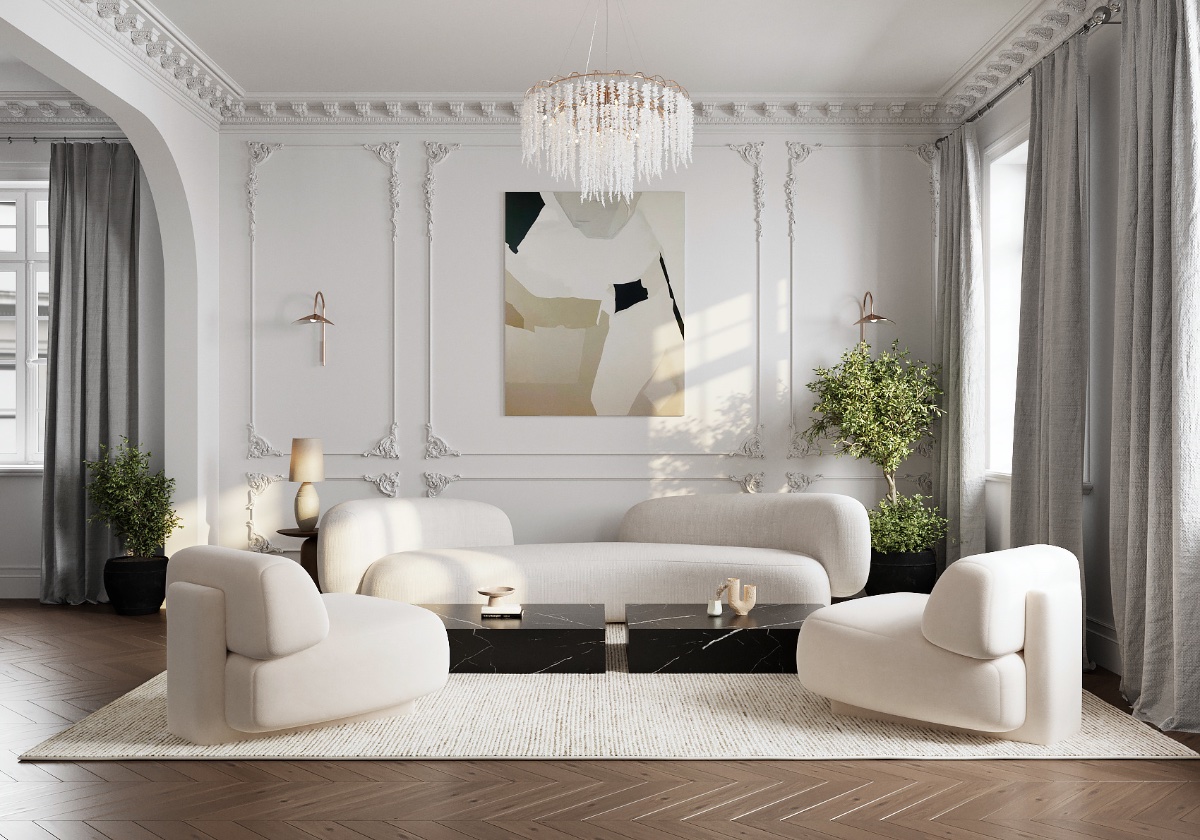 51 neoclassical living rooms with tips and accessories to help you