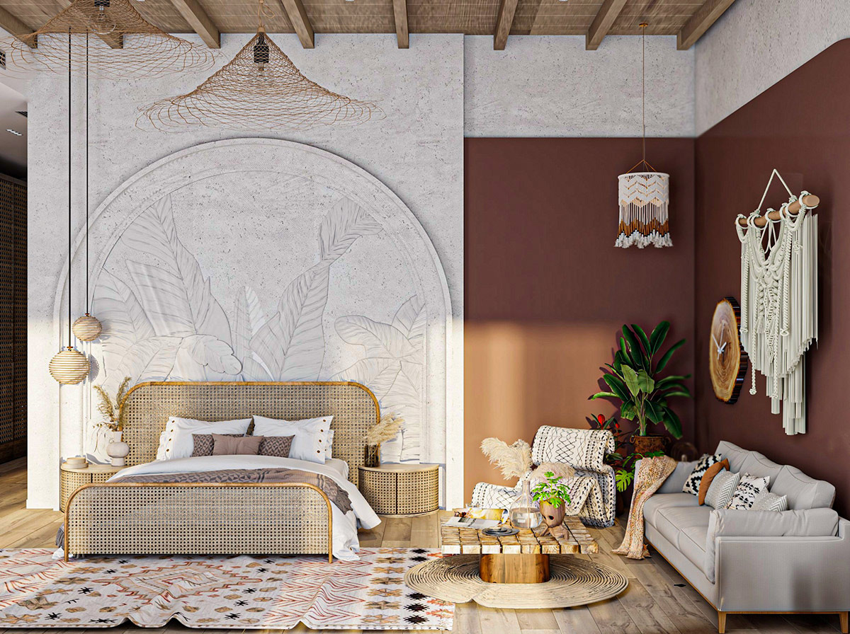 40 Boho Wall Decor Ideas that Look Elegant | Displate Blog