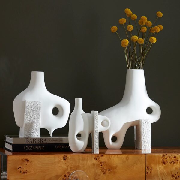 Paper Bag Whimsical Ceramic Vase