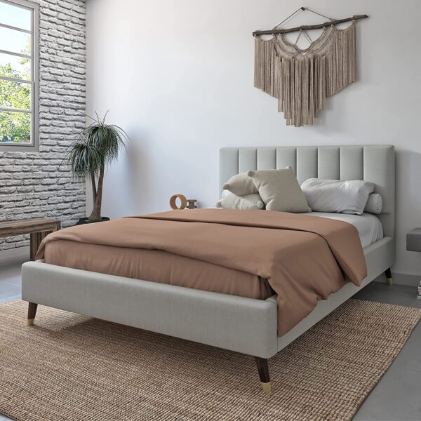 Tufted beds clearance for sale
