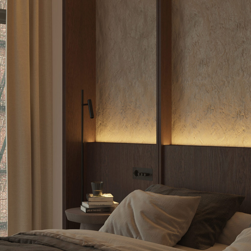 Expressive Espresso And Cream Interiors